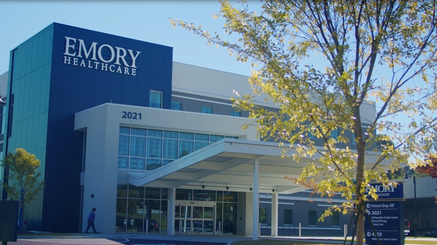 Emory at Dunwoody clinic building