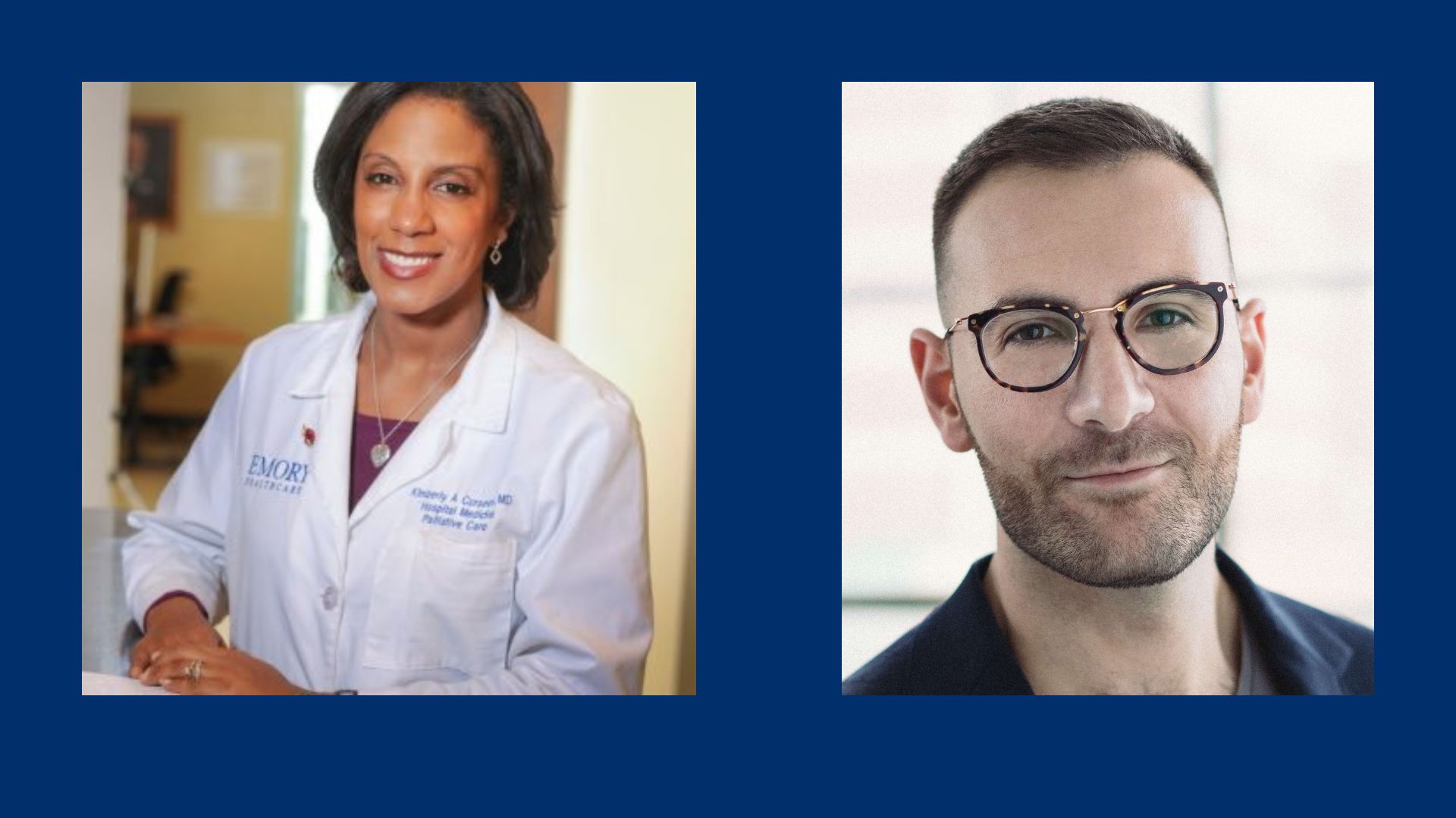 Dr. Kim Curseen and Dr. Dio Kavalieratos